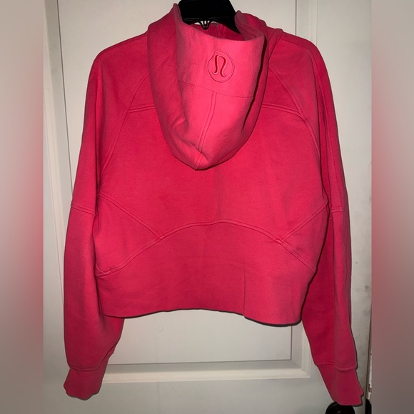 Lululemon Scuba Oversized Half-Zip Hoodie in Lip Gloss Pink Size M/L - Picture 5 of 6